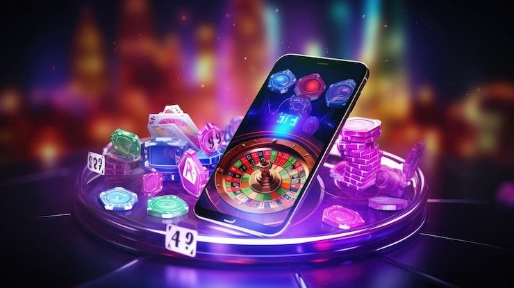 Pengguna membaca informasi VIP di ponsel