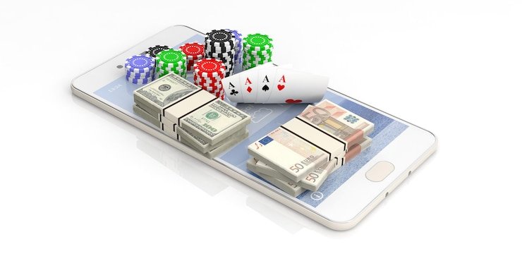 Navigasi profil platform pada layar mobile